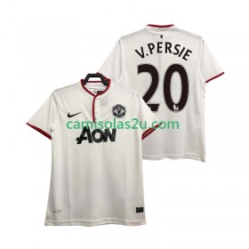 Camisolas de futebol Manchester United V PERSIE 20 2013 2014 Retro Equipamento 3ª Manga Curta